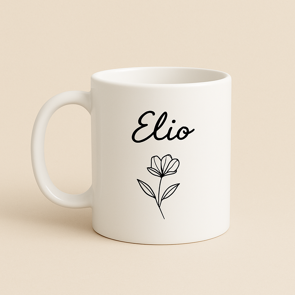 mug personnalisé prénom Elio – LALOUSSIO