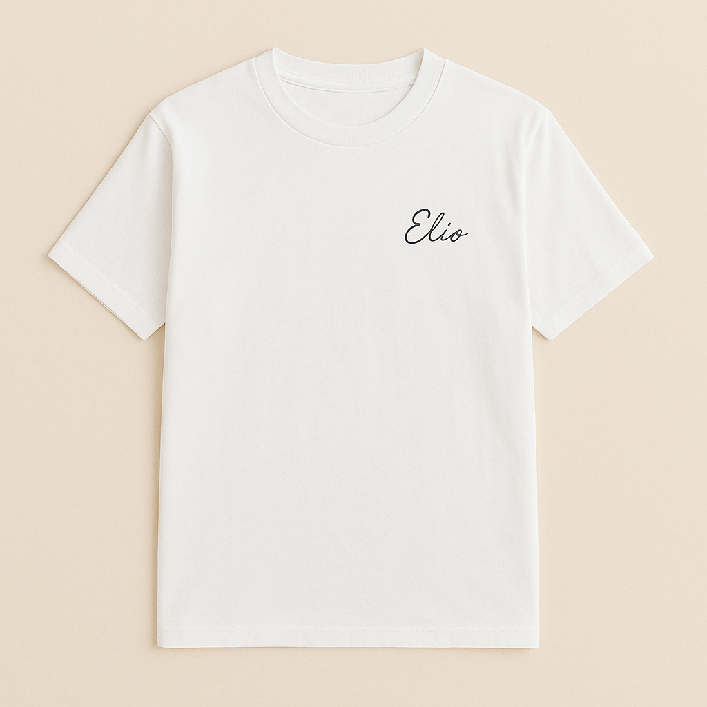 t-shirt personnalisé Paris coton premium