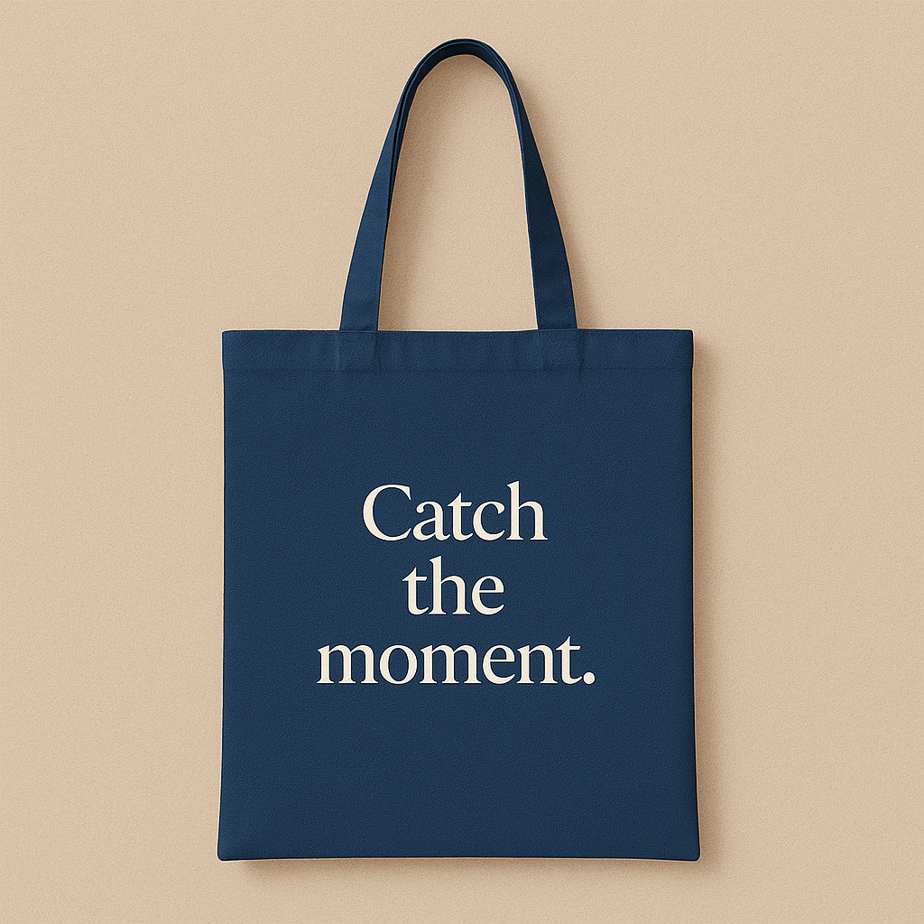 tote bag personnalisé paris couleur bleu